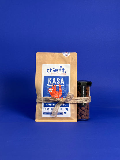 Individuelles Geschenkset - Kaffee & Schokoladiges