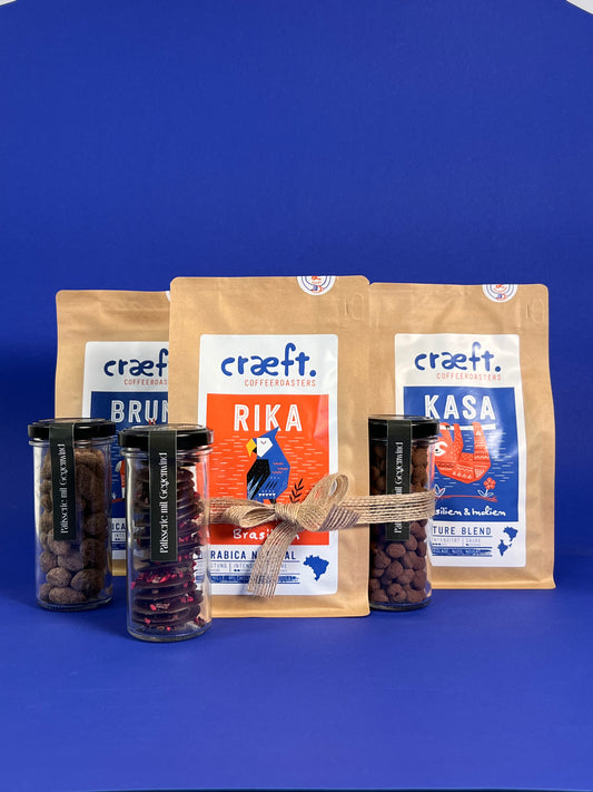 Individuelles Geschenkset - Kaffee & Schokoladiges